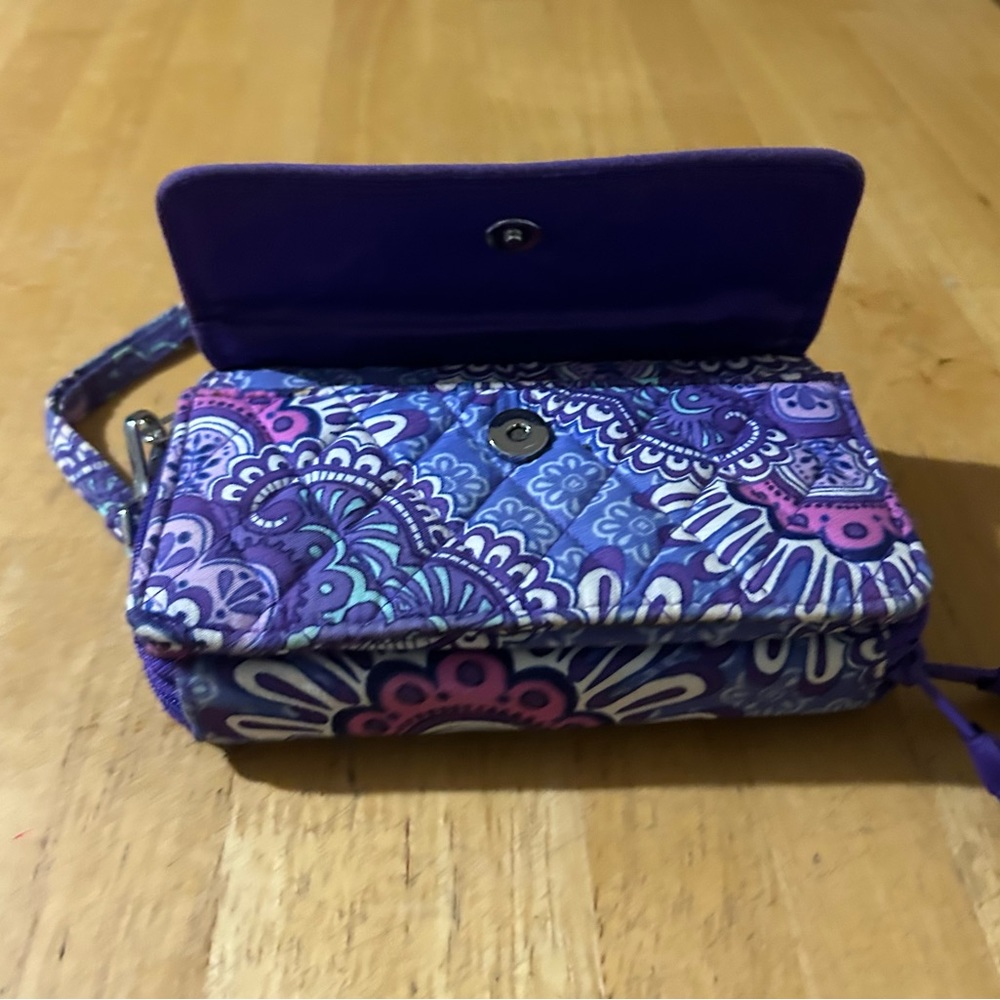 Purple Vera Bradley Wallet